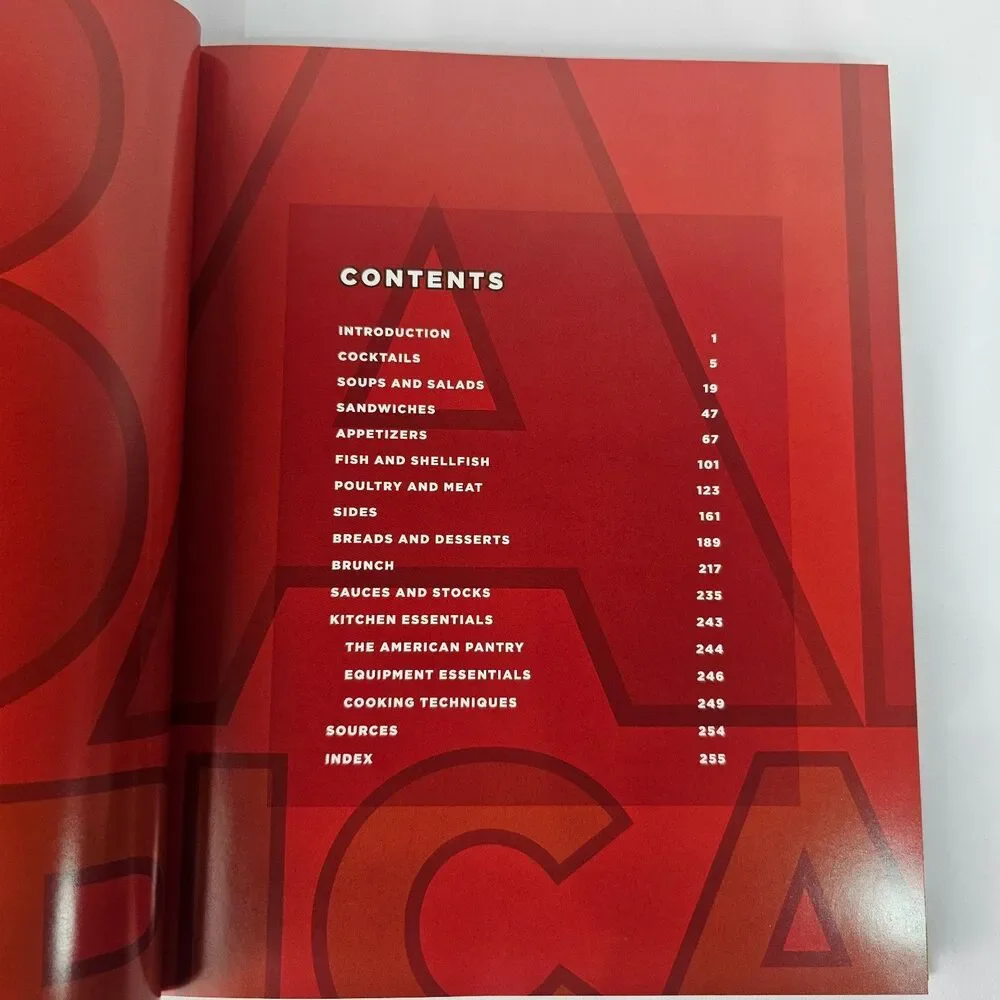 Bobby Flay's Bar Americain Cookbook HC Like New Food Network Recipes
